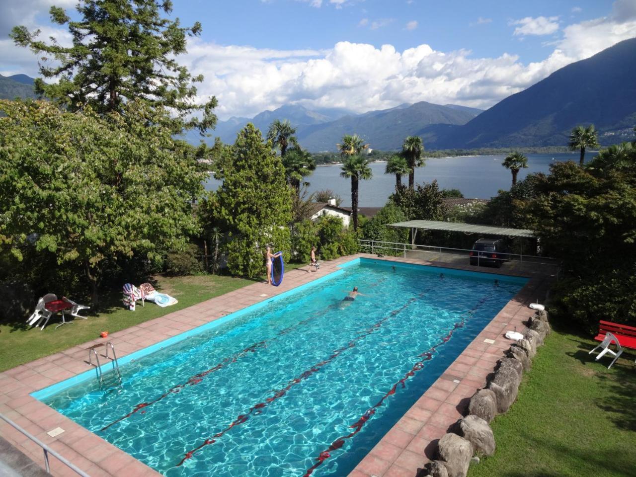 Residenza Paradiso Di Vacanze Minusio Exterior foto